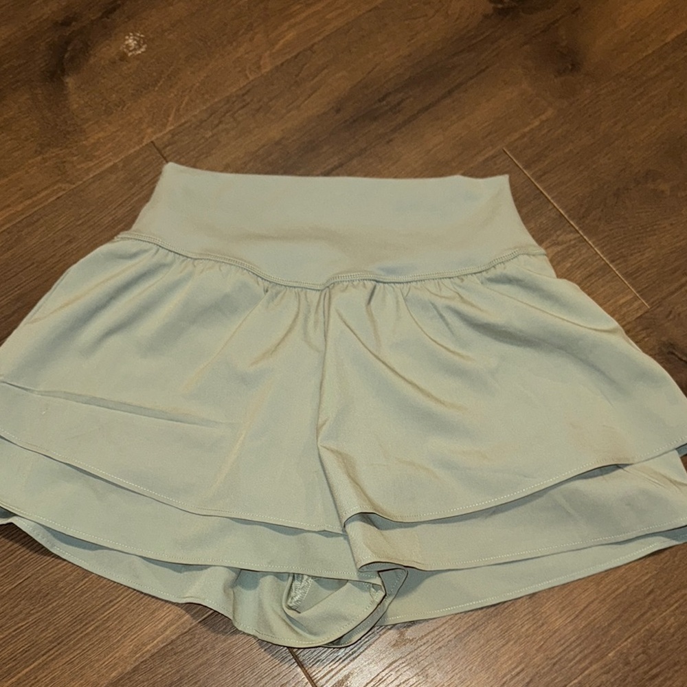 Women's green Shorts